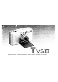 Manual CONTAX TVSIII Camcorder