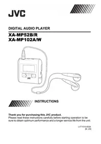 JVC XA-MP102A - Mp3 player