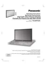PANASONIC TH-65PF9UK - Screen