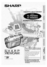 SHARP VL-WD650U - Camcorder