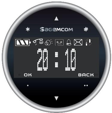 SAGEMCOM SIXTY 2 - L'écran de contrôle - 1