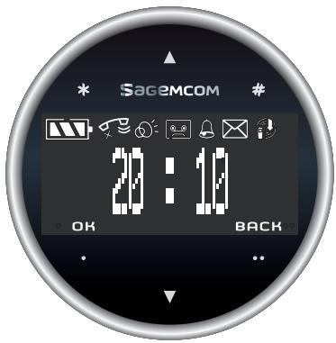 SAGEMCOM SIXTY LINE - L'écran de contrôle - 1