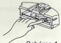 HOMDAY ASPIRATEUR ROBOT TELECOM 287487 - Nettoyage du compartment a poussières et du souffleur : - 1