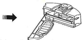 HOMDAY Aspirateur Robot  Telecom 287487 - Assemblage et démontage du compartment à poussières: - 8