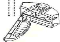 HOMDAY Aspirateur Robot  Telecom 287487 - Assemblage et démontage du compartment à poussières: - 10