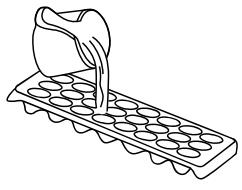 BRANDT BFT511MSW - Ice tray ; - 1