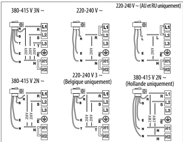 WHIRLPOOL ACM 798NE - Connexion au bornier - 2