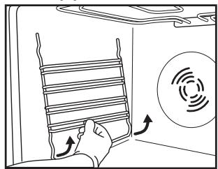 WHIRLPOOL AKZ791IX - DéPLACEMENT DE LA RÉSISTANCE CHAUFFANTE SUPérieURE (UNIQUEMENT SUR CERTAINS MODELES) - 1
