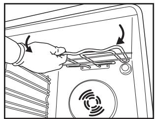 WHIRLPOOL AKZ791IX - DéPLACEMENT DE LA RÉSISTANCE CHAUFFANTE SUPérieURE (UNIQUEMENT SUR CERTAINS MODELES) - 2
