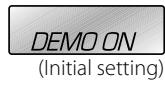 JVC KDR-531 - Canceling the display demonstration - 4