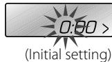 JVC KDR-531 - Setting the clock - 9