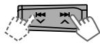 JVC KDR-531 - Selecting a track - 1