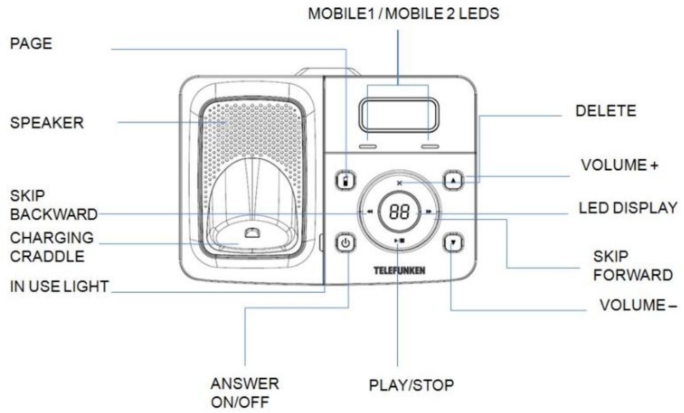 TELEFUNKEN TX 101 - Answering system - 1