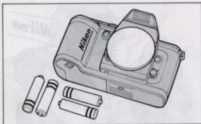 NIKON F-401S - A PROPOS DES PILES - 1