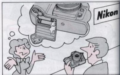 NIKON F-401S - A PROPOS DES PILES - 6