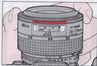 NIKON F401S - Mise au point auto avec l'illuminateur d'assistance AF - 6
