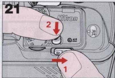 NIKON F401S - REBOINAGE DU FILM - 2