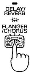 ROLAND MC-303 - Réglage du niveau général de flanger/chorus (EFX level) - 1