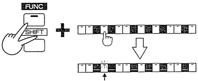 ROLAND MC-303 - Insertion d'une note - 2