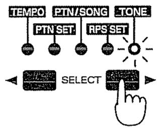 ROLAND MC-303 - Changement de son (tone) - 2