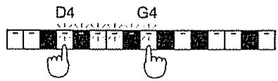 ROLAND MC-303 - Changement de tonalité (transposition) - 2