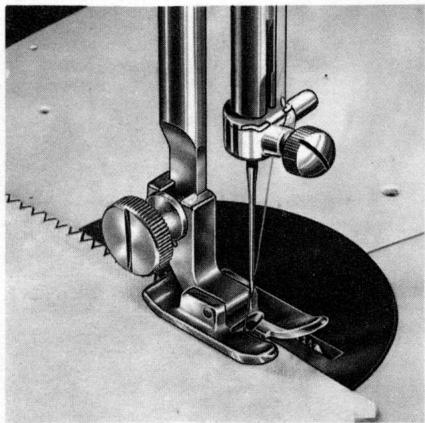 BORLETTI 1101 AUTOMATIQUE - Point zig-zag simple - 4
