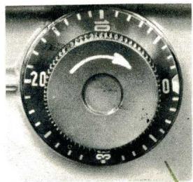 BORLETTI 1101 AUTOMATIQUE - 6/D Modifications de la disposition des points executés automatiquement par réglage de la manette O - 2