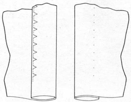 BORLETTI 1101 AUTOMATIQUE - 5/A Dispositif pour la couture invisible - 4