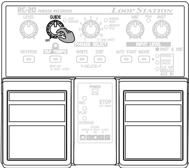 BOSS RC-20 - Fonction de quantisation Loop Quantize - 3