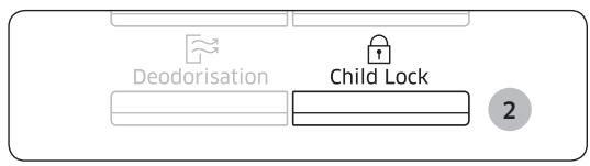 SAMSUNG MS28J5215AW - Utilisation des fonctions Sécurité enfants - 2