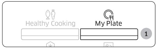 SAMSUNG MS28J5215AW - Fonctionnalités mon plat - 1