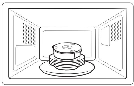 SAMSUNG MS28J5215AW - Menu recommende - 4