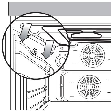 SAMSUNG BQ1D4T007 - Retrait des glissières latérales - 1