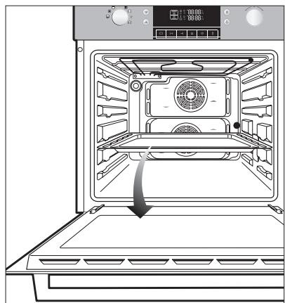 SAMSUNG BQ1Q4T012 - Positionnement de la plaque à pâtisserie ou de la l'échérite - 1
