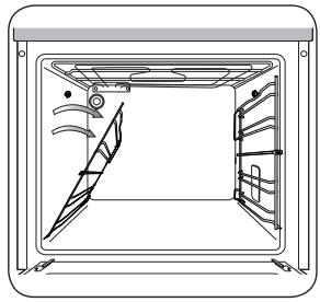 SAMSUNG NV70F7766LS - RETRAIT DES GLISSIÈRES LATERALES (SELON LE MODELE) - 2