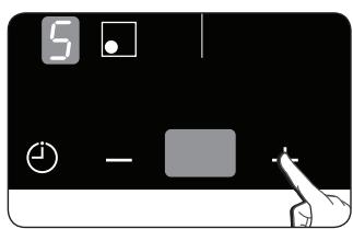 SAMSUNG NZ63K7777BK/EF - SELECT COOKING ZONE AND HEAT SETTING - 2