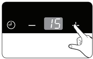 SAMSUNG NZ63F3NM1BB/UR - Setting the safety shutoff - 2
