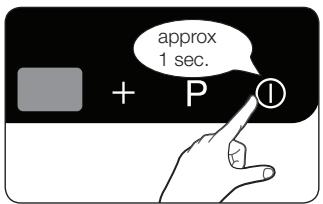 SAMSUNG NZ63F3NM1BB/UR - SWITCHING THE APPLIANCE ON - 1