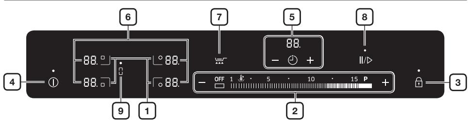 SAMSUNG NZ64H57479K/EF - BEDIENINGSPANEEL - 1