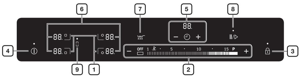 SAMSUNG NZ64N7777GK/E1 - TABLEAU DE COMMANDE - 1