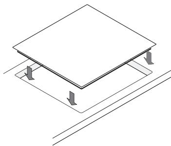 SAMSUNG NZ64N7777GK/E1 - EINBAUEN IN EINER ARBEITSPLATTE - 12
