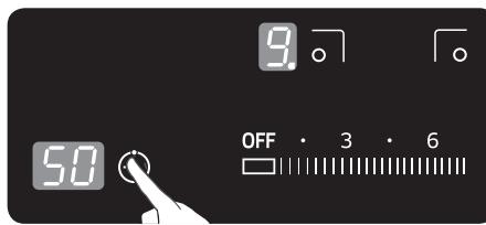 SAMSUNG NZ64H37070K - Kochzonen mit dem Timer automatisch ausschalten - 4