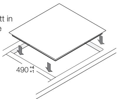 SAMSUNG NZ64H37070K - Einbau in eine Arbeitsplatte - 8