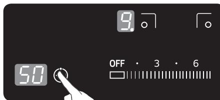 SAMSUNG NZ64K7757BK - Kochzonen mit dem Timer automatisch ausschalten - 4