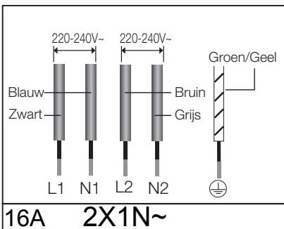 SAMSUNG NZ64N7777GK - De kabelaansluitingen要去en voldoen aan de regelgeving en de schroeven van de aansluitingen要去en stevig worden aangedraaid. - 6