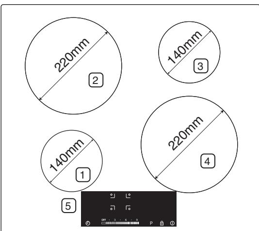 SAMSUNG NZ64N7777GK - Zones de cuisson - 1