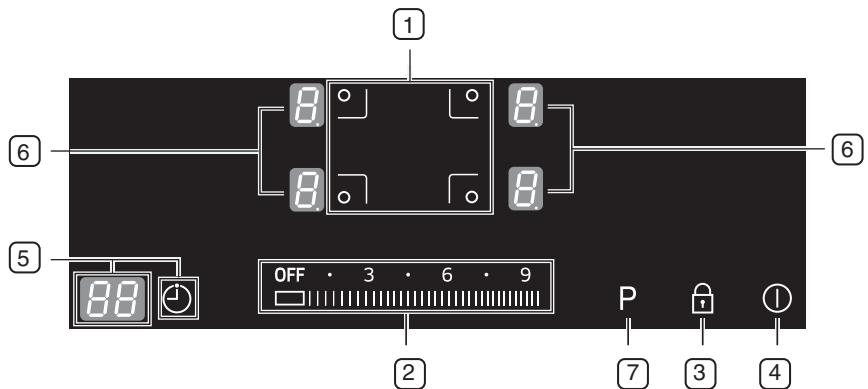 SAMSUNG NZ64N7777GK - Bedieningspaneel - 1