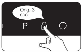 SAMSUNG NZ64N7777GK - Het kinderslot in- en uitschakelen - 1