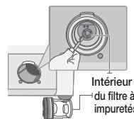 SAMSUNG WW80J3283KW - Nettoyage du filtre à impuretés - 6