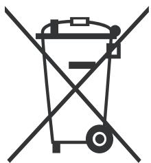 SAMSUNG WD80J6410AW - Instructions concernant la marque DEEE - 1